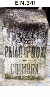 E.N. 341 - E.N.109 - Paio - Casal Verde - Calvete - Monho de Almoxarife - Abrunheira
 - Verride - Vila Nova da Barca - Alfarelos - Granja - Pereira - Ameal - Coimbra